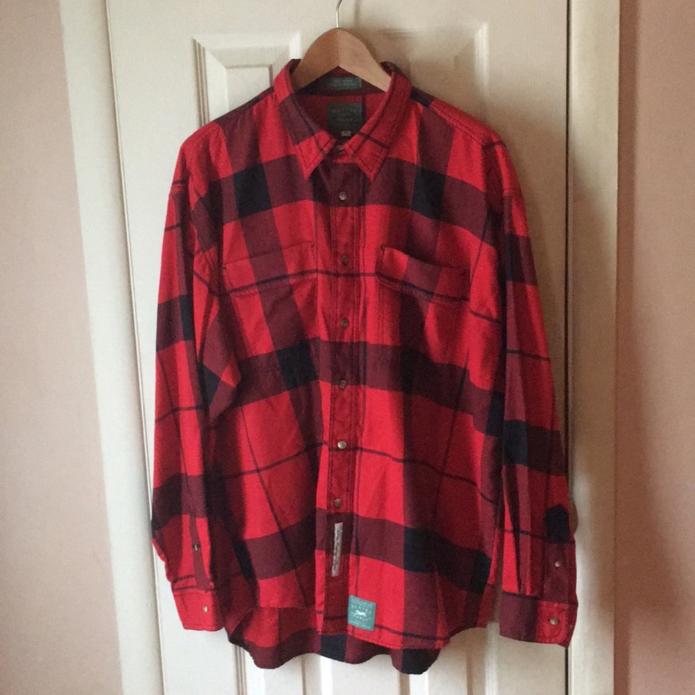 Baxter Company Button Down Flannel Shirt